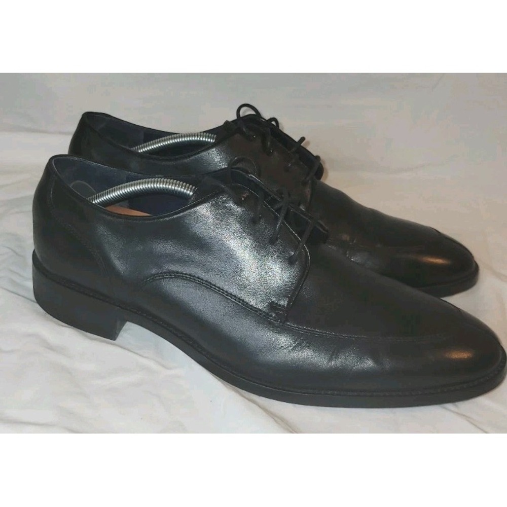 Cole Haan Shoes Mens 10.5 M Lenox Hill Split Toe Leather Grand.Os C11627 Black